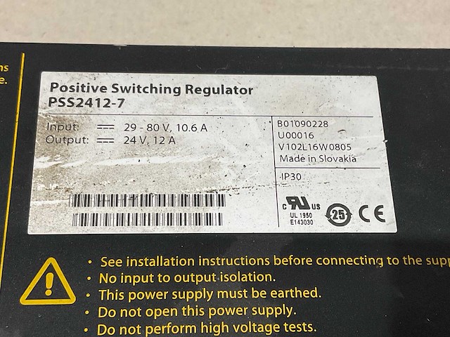 Power one - pss2412-7 - elektrisch onderdeel (2x) - afbeelding 8 van  9