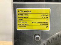Power plus x078b zaagblad 315 mm (5x) - afbeelding 4 van  5