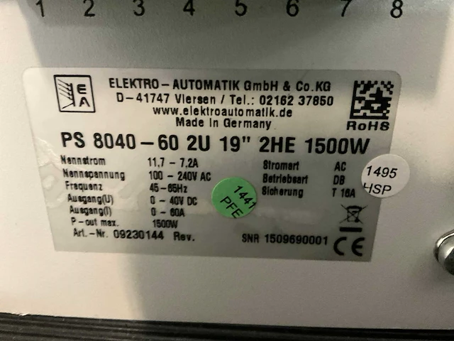 Power supply/lab voeding (2x) - afbeelding 7 van  7