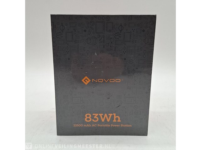 Powerbank, novoo, noesspw24bgpd-eu 22500 mah - afbeelding 2 van  6