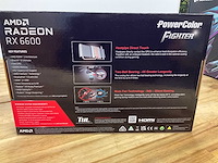 Powercolor amd radeon rx 6600 videokaart - afbeelding 2 van  4
