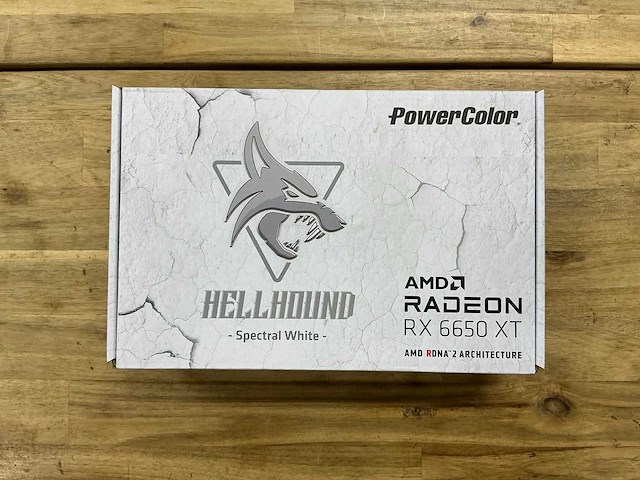 Powercolor hellhound amd radeon rx 6650 xt videokaart - afbeelding 1 van  3