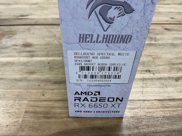 Powercolor hellhound amd radeon rx 6650 xt videokaart - afbeelding 3 van  3