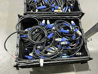 Powercon doorluskabel (100x) - afbeelding 1 van  2