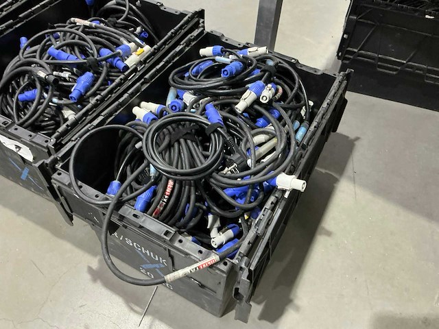 Powercon doorluskabel (100x) - afbeelding 2 van  2