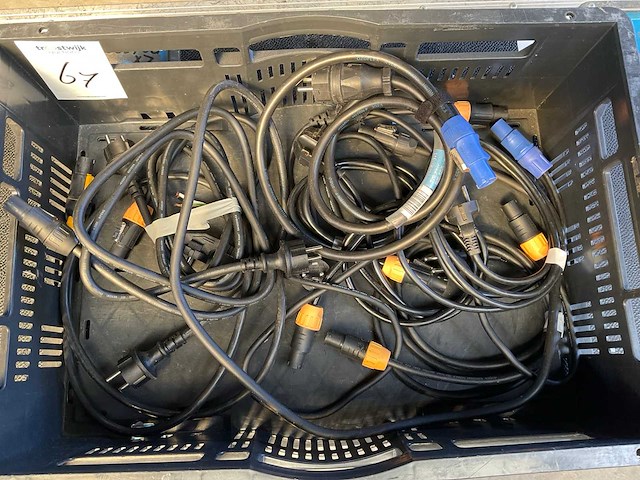 Powercon kabels 230v - afbeelding 1 van  1