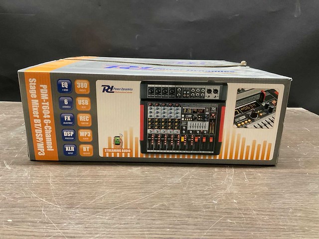 Powerdynamics - pdm-t604 - digitale mengtafel - afbeelding 6 van  6