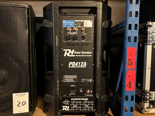 Powerdynamics pd412a luidspreker (4x) - afbeelding 3 van  3