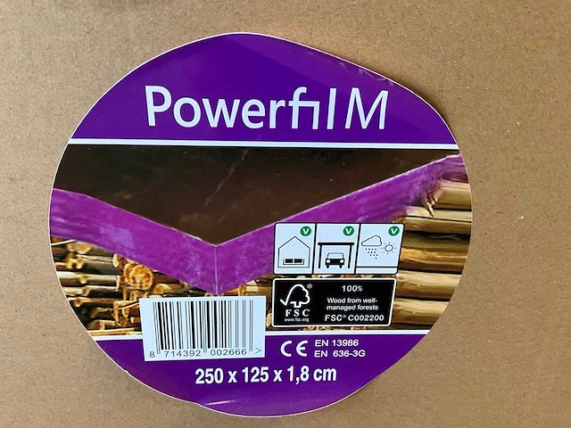 Powerfilm betonplexplaat (25x) - afbeelding 4 van  4