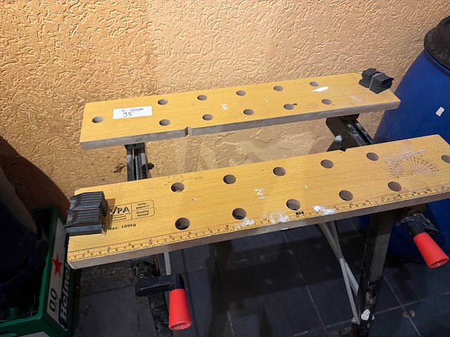 Powerfix schraag werkbank - afbeelding 1 van  2