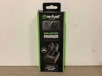 Powerful dual charger for gopro fusion (22x) - afbeelding 2 van  5