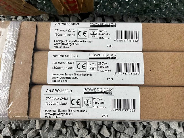 Powergear dali 3-fase rail (12x) - afbeelding 3 van  3