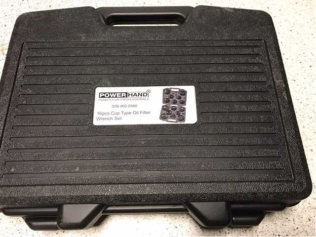 Powerhand - 16 delig - oliefilterdoppenset - afbeelding 2 van  2