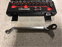 Powerhand - 16 delig 1/2” - ringratelsleutel set (3x) - afbeelding 3 van  4