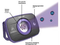 Powerhand uvc desinfectie / steriliseer apparaat (10x) - afbeelding 2 van  6