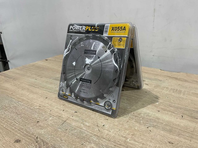 Powerplus - x055a - zaagblad 210 mm (5x) - afbeelding 1 van  5