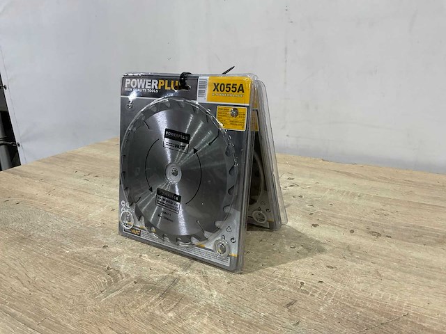 Powerplus - x055a - zaagblad 210 mm (5x) - afbeelding 1 van  5