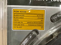 Powerplus - x055b - zaagblad 210 mm (5x) - afbeelding 5 van  5