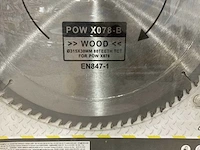 Powerplus - x078b - zaagblad 315 mm (5x) - afbeelding 5 van  5
