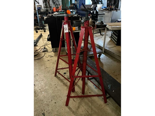 Powerplus 2-ton assteun (2x) - afbeelding 3 van  5