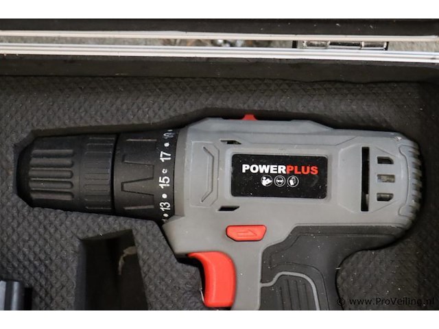 Powerplus accuboor in opbergkoffer - afbeelding 2 van  3