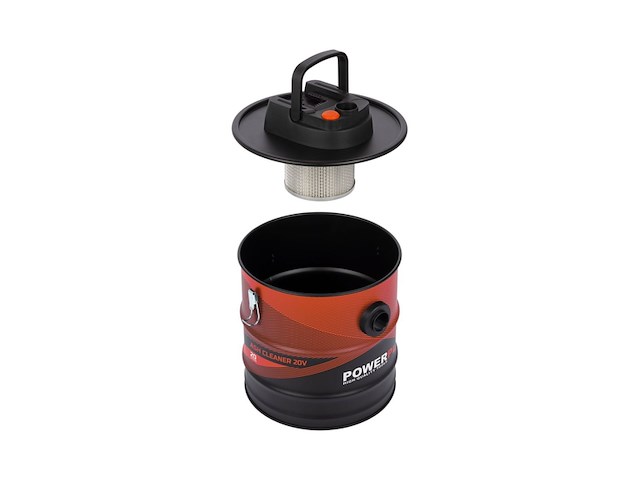 Powerplus dual power powdp6020 aszuiger 20v opvangbak 20l - afbeelding 2 van  3