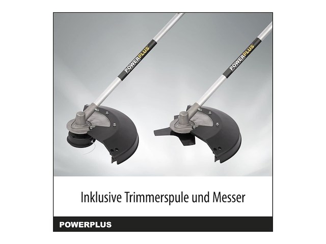 Powerplus elektrische bosmaaier powxg30405 2 in 1 maaier en grastrimmer met schouderharnas - afbeelding 3 van  4