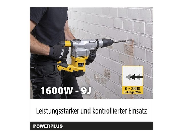 Powerplus elektrische klopboormachine powx1179 3 in 1 - afbeelding 3 van  5
