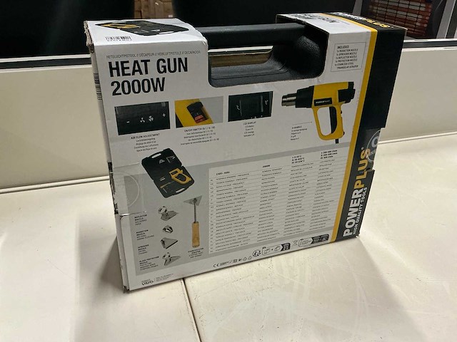 Powerplus heat gun 2000w - afbeelding 2 van  3