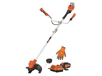Powerplus powdpgbcs1 2 in 1 maaier en grastrimmer 40 v met accu en lader - afbeelding 1 van  3