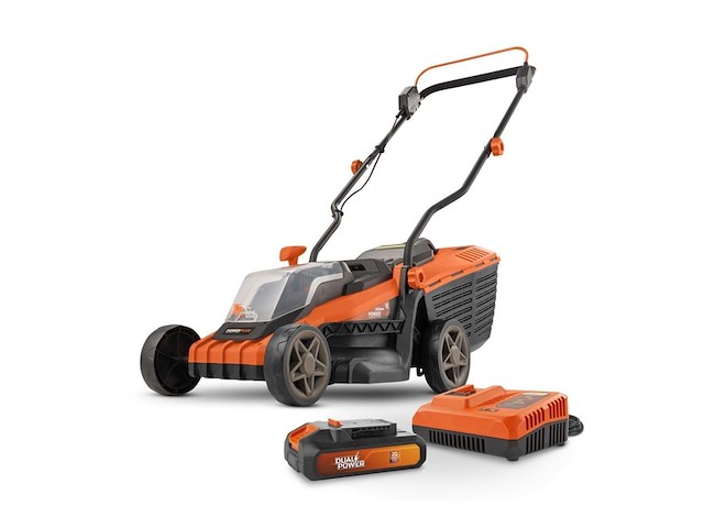 Powerplus powdpglws1 dual power accu grasmaaier 20 v - afbeelding 1 van  2