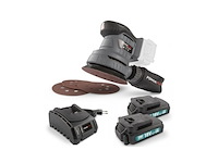 Powerplus powebess2 excentrische schuurmachine 18v+2xbatt - afbeelding 1 van  1