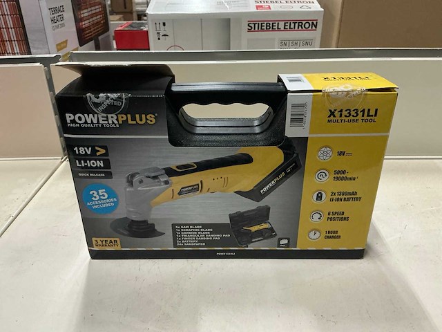 Powerplus x1331li multi-tool - afbeelding 1 van  2