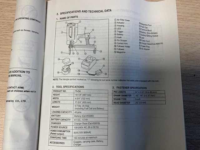 Powers trak-it c4 pneumatische tacker - afbeelding 4 van  5