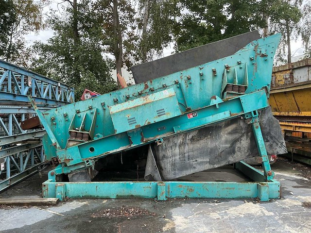 Powerscreen 16x5 static 2-deks trilzeef - 16x5 static - mobiele zeefinstallatie - afbeelding 8 van  14