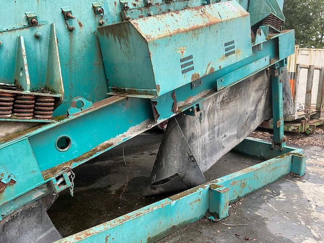 Powerscreen 16x5 static 2-deks trilzeef - 16x5 static - mobiele zeefinstallatie - afbeelding 14 van  14