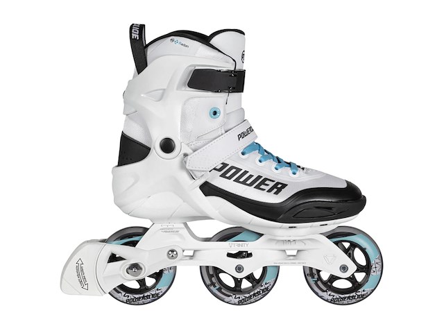 Powerslide phuzion radon freeze 90 skates dames wit 37 - afbeelding 1 van  5