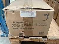 Powersterko 50/20x80cm t10 doos á 1000 stuks hdpe kratzakken - afbeelding 2 van  2