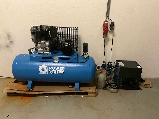 Powersystem - ps25/200 ft4 - luchtcompressor - afbeelding 1 van  10