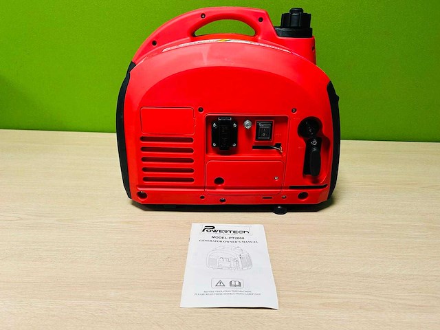Powertech - 2025 - pt2000 - inverter generator 1800w - afbeelding 1 van  2