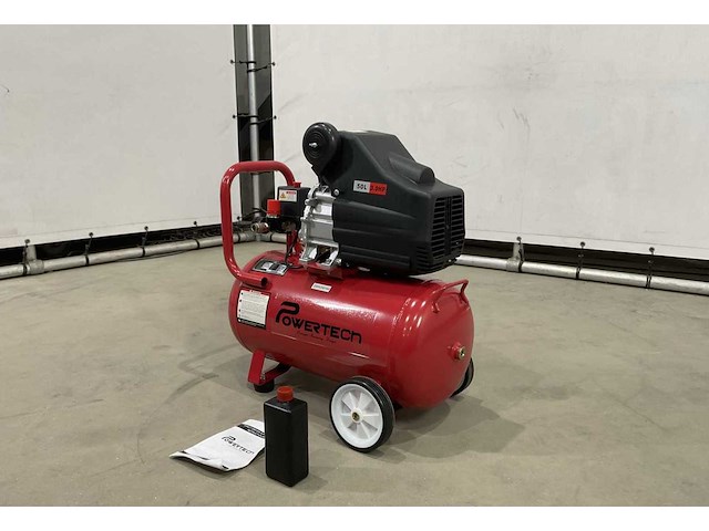 Powertech - compressor 50 liter - afbeelding 1 van  12