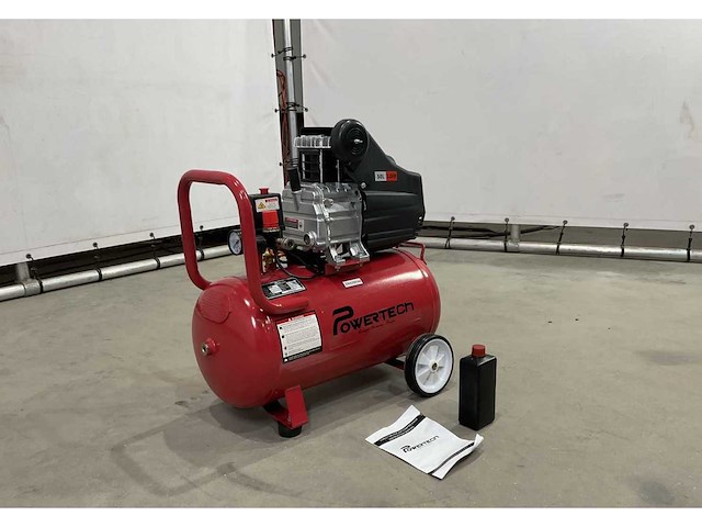 Powertech - compressor 50 liter - afbeelding 5 van  12