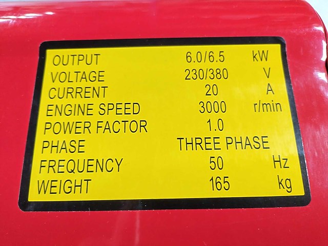 Powertech - pg6500ds - noodstroomaggregaat - afbeelding 7 van  12