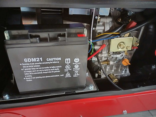 Powertech - pg6500ds - noodstroomaggregaat - afbeelding 1 van  1