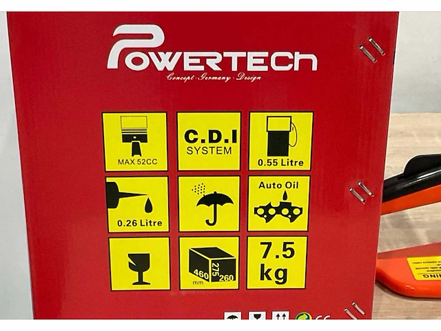 Powertech - pt5200 - kettingzaag - afbeelding 3 van  11