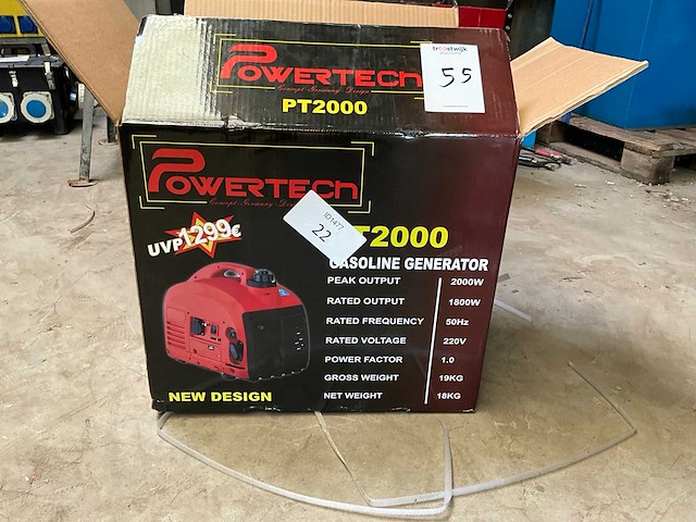 Powertech pt2000 noodstroomaggregaat - afbeelding 8 van  9