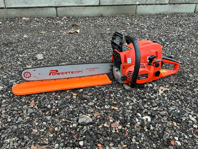 Powertech pt5200 kettingzaag ongebruikt - afbeelding 1 van  12
