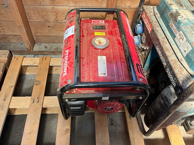 Powertech pt6500ws noodstroomaggregaat - afbeelding 2 van  2