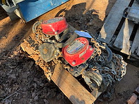 Powertex 5t kettingtakel (2x) - afbeelding 1 van  3