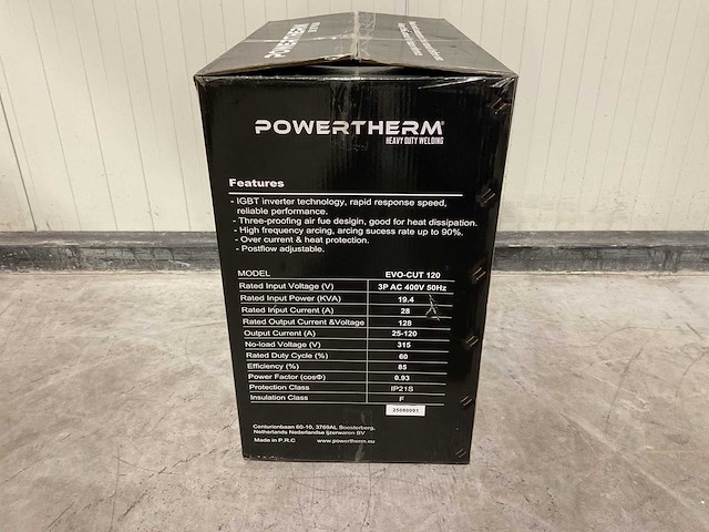 Powertherm - 2025 - evo-cut 120 - plasma snijmachine - afbeelding 11 van  40